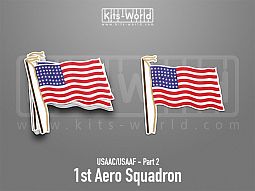 Kitsworld SAV Sticker - USAAC/USAAF - 1st Aero Squadron 
